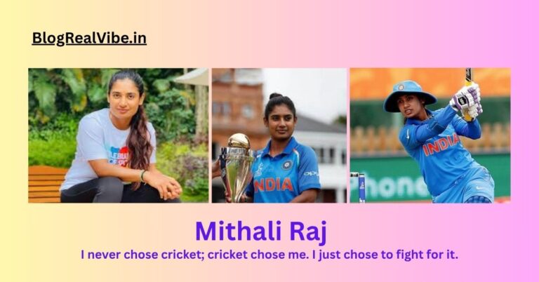 “Mithali Raj Success Story – India’s Cricketing Legend”