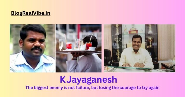 From Waiter to IAS: K Jayaganesh’s Inspiring 7‑Attempt Journey
