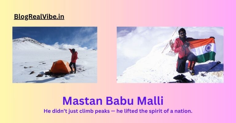 “Mastan Babu Malli Success Story – India’s Fastest Seven Summiteer”