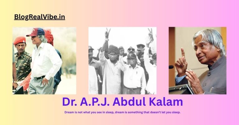 ”Dr. APJ Abdul Kalam’s Journey: From Rameswaram to Rashtrapati Bhavan”