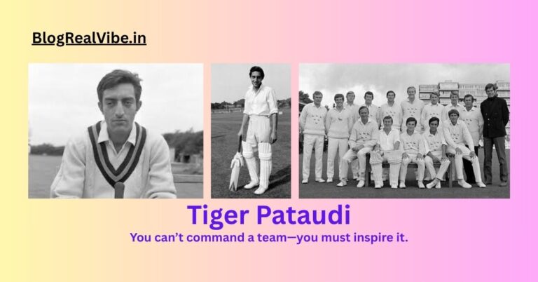 “Tiger Pataudi Story – The One-Eyed Hero of Indian Cricket”
