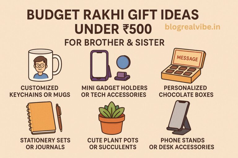 Budget Rakhi Gift Ideas Under ₹500 🎁