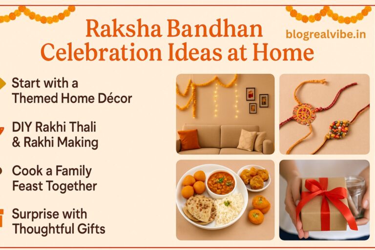 Raksha Bandhan Celebration Ideas at Home