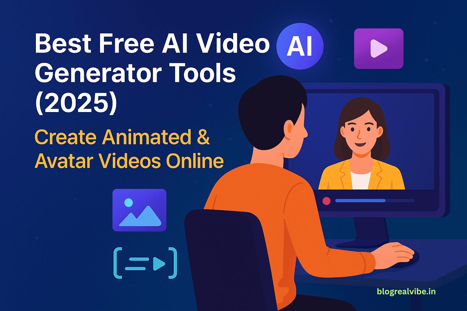 Best Free AI Video Generator Tools (2025): Create Animated & Avatar Videos Online
