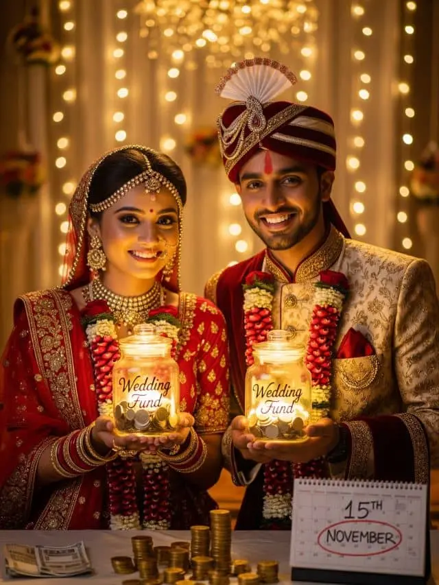 Couple saving ₹15,000/month for dream wedding, financial planning tips