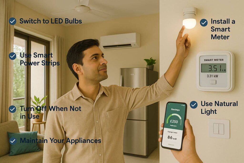 Top 10 Ways to Reduce Electricity Bills at Home Save Money & Energy